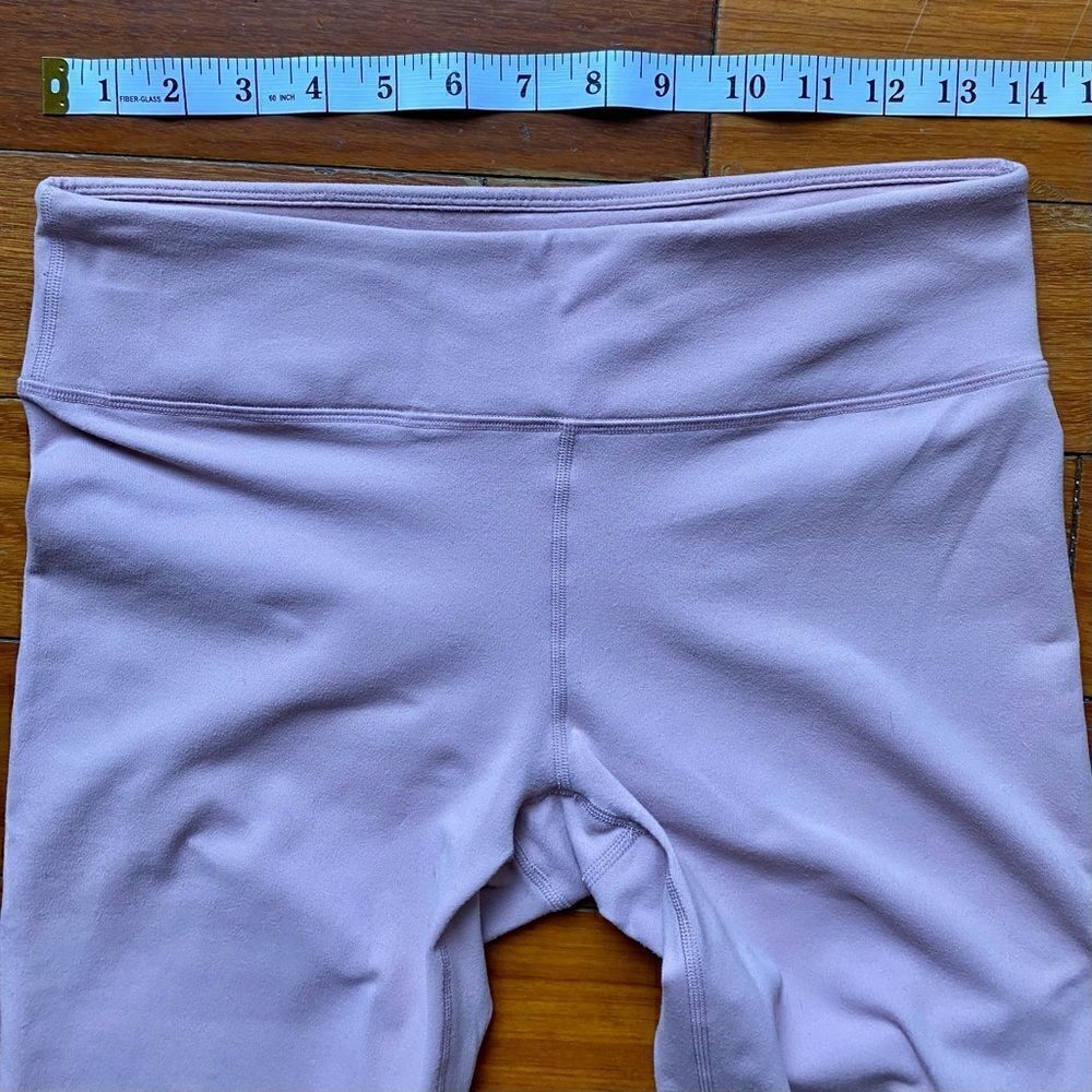 Fabletics Define Mid-Rise Legging In Mauve (pastel pink) - Picture 5 of 7